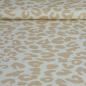 Preview: Dekostoff Canvas Leoprint beige creme